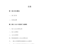 9323彩2020年部门公开决算